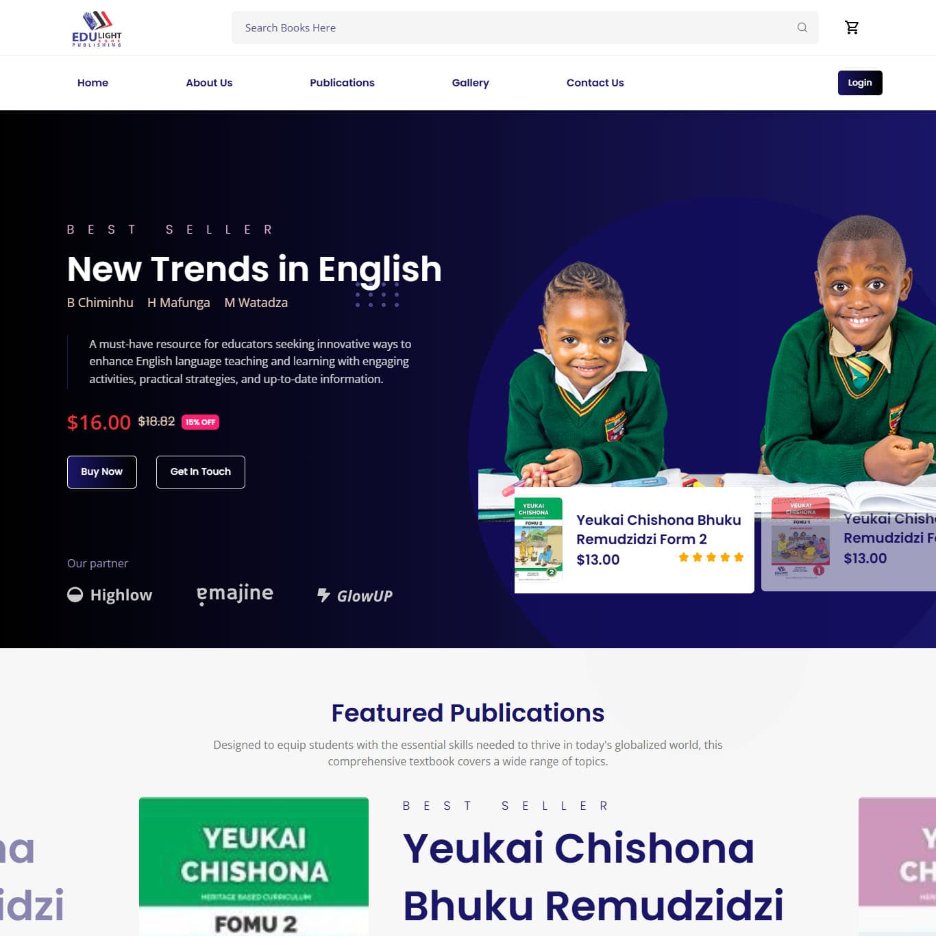 Makuruwan showcase Edulight website project