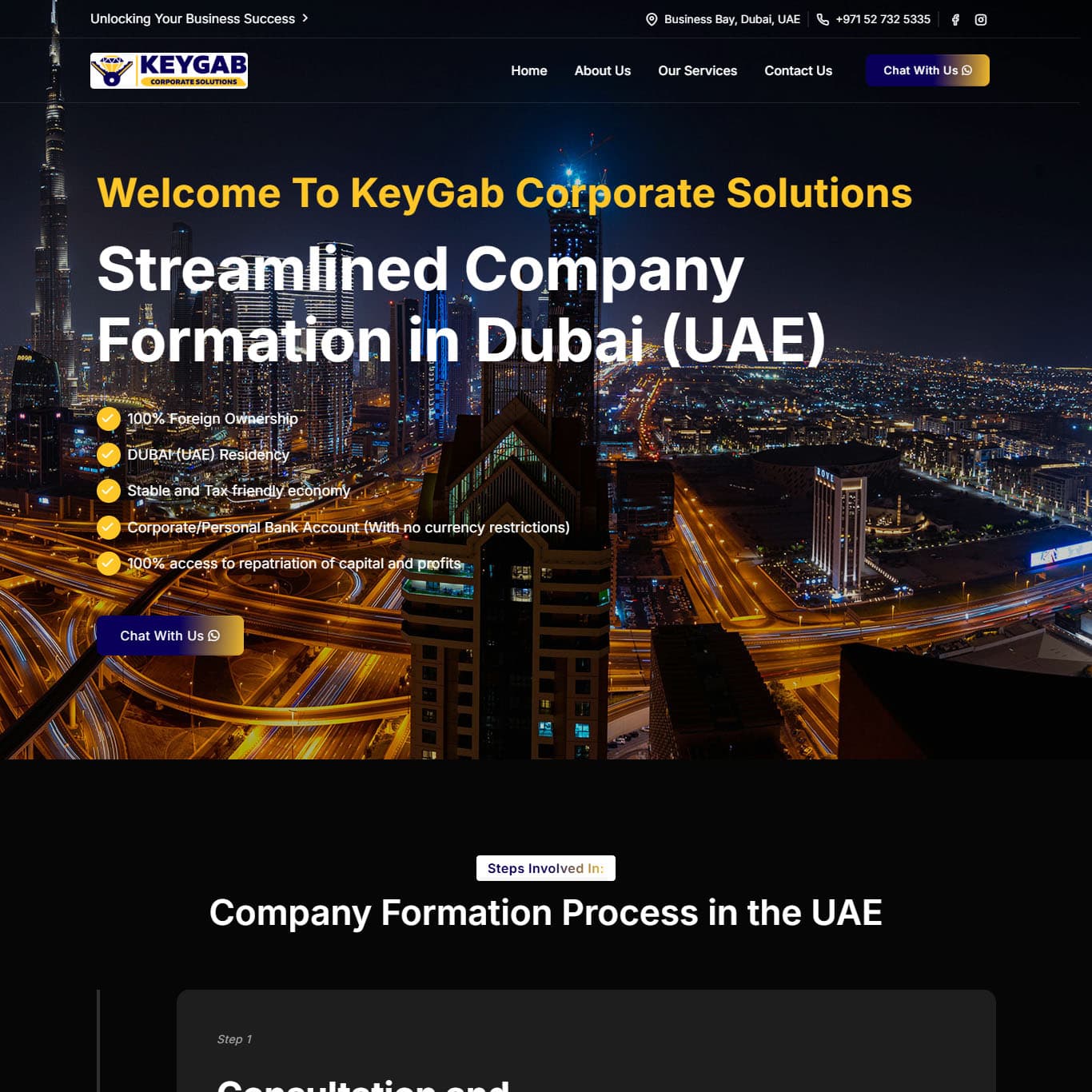 Makuruwan showcase Keygab website project
